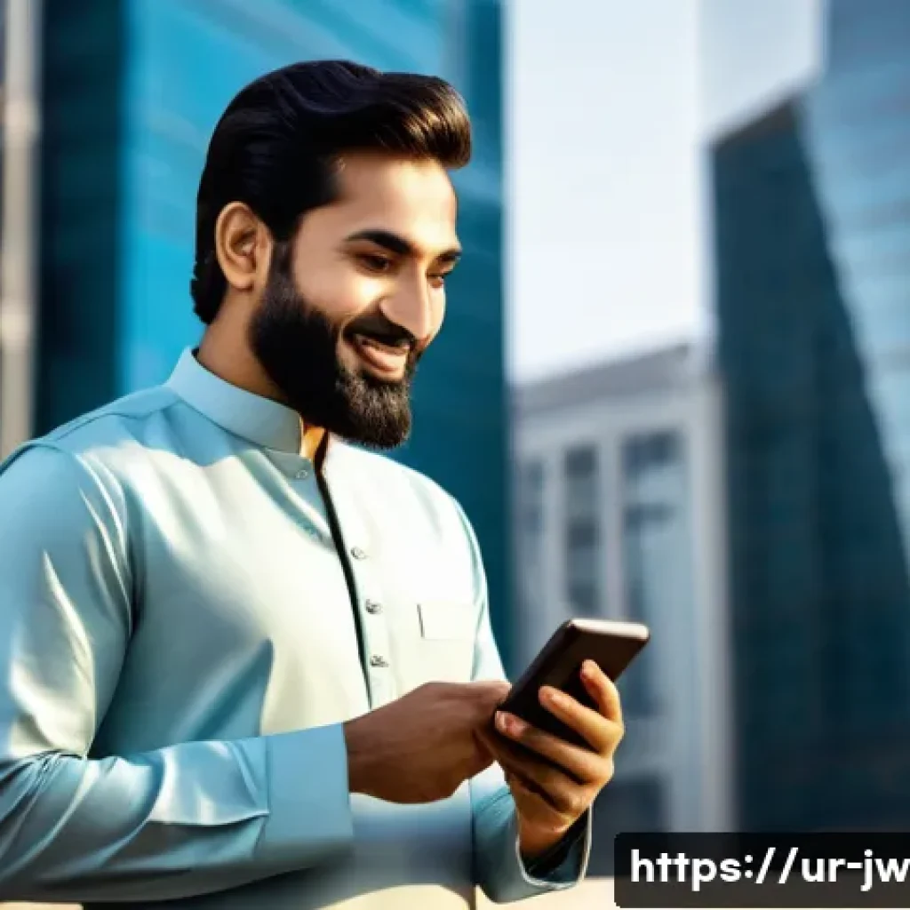 넛지 기법을 통한 저비용 마케팅 전략 - **Prompt:** A visually rich composition portraying a young, visionary Pakistani male entrepreneur in...