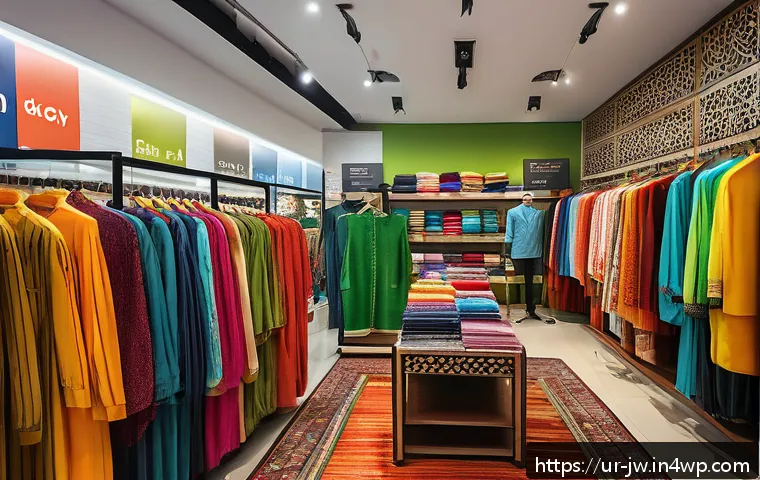 사례 연구 넛지 기법으로 매출 증가한 기업 - A vibrant retail clothing store interior designed to reflect a welcoming and organized environment, ...